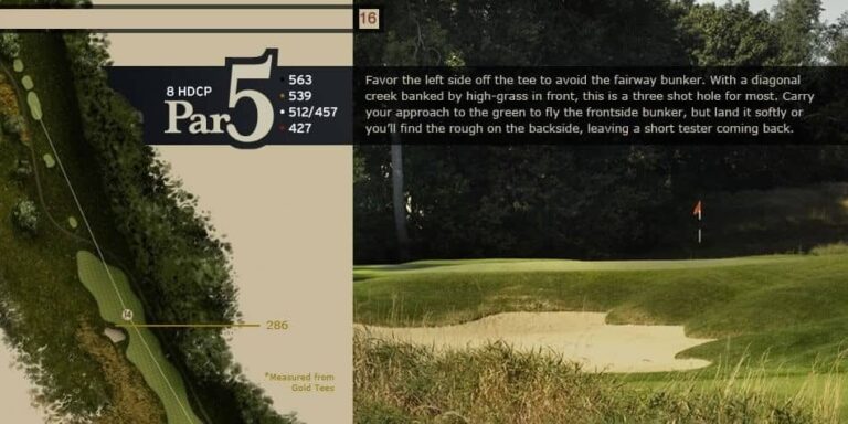 Course Layout Fieldstone Golf Club