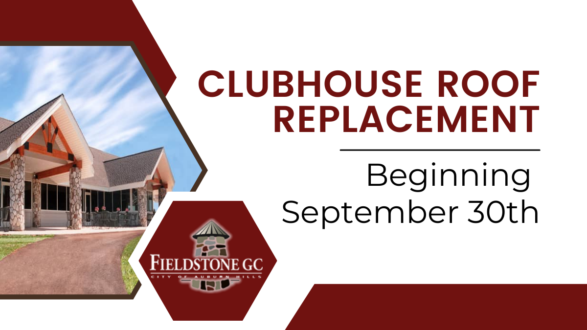 Clubhouse Roof Replacement